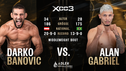 XCC - Xtreme Combat Championship XCC3 Folge 22: MMA - Gabriel vs. Banovic