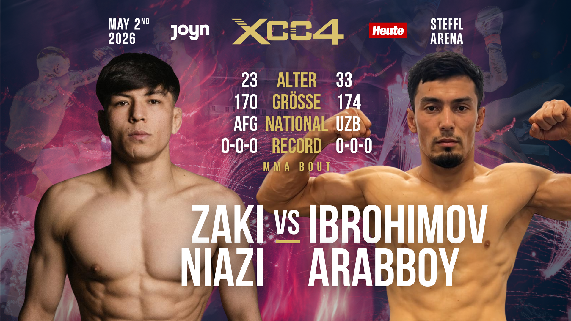 MMA - Niazi vs. Arabboy