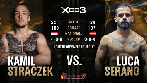 XCC - Xtreme Combat Championship XCC3 Folge 8: MMA - Sereno vs. Straczek