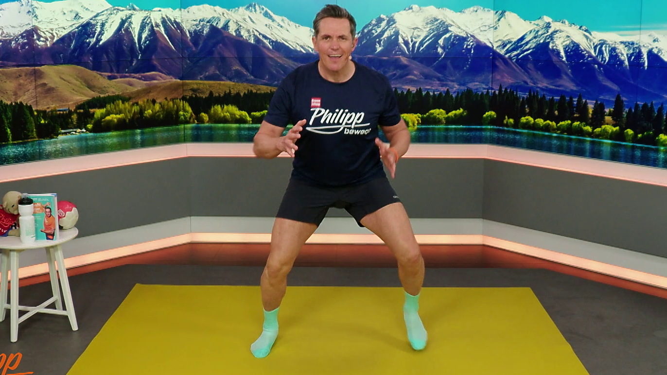 Übungen am Freitag: Mit Philipp fit ins Wochenende