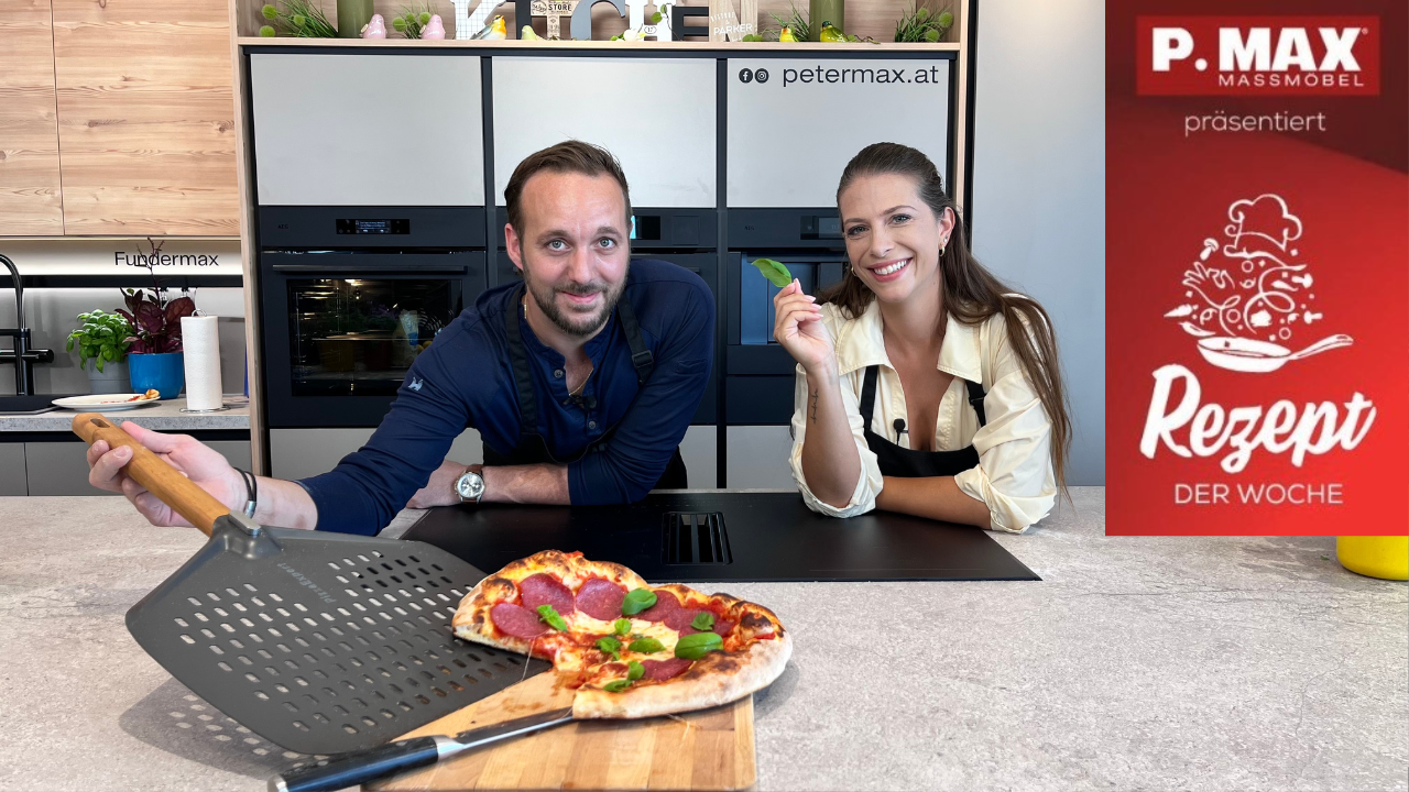 Knusprige Pizza selbstgemacht, im Backofen | REZEPT DER WOCHE