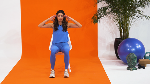 G’sund bleiben mit Yasmina G’sund bleiben mit Yasmina Folge 7: Für die Vielsitzer: Übungen, die Rücken entlasten