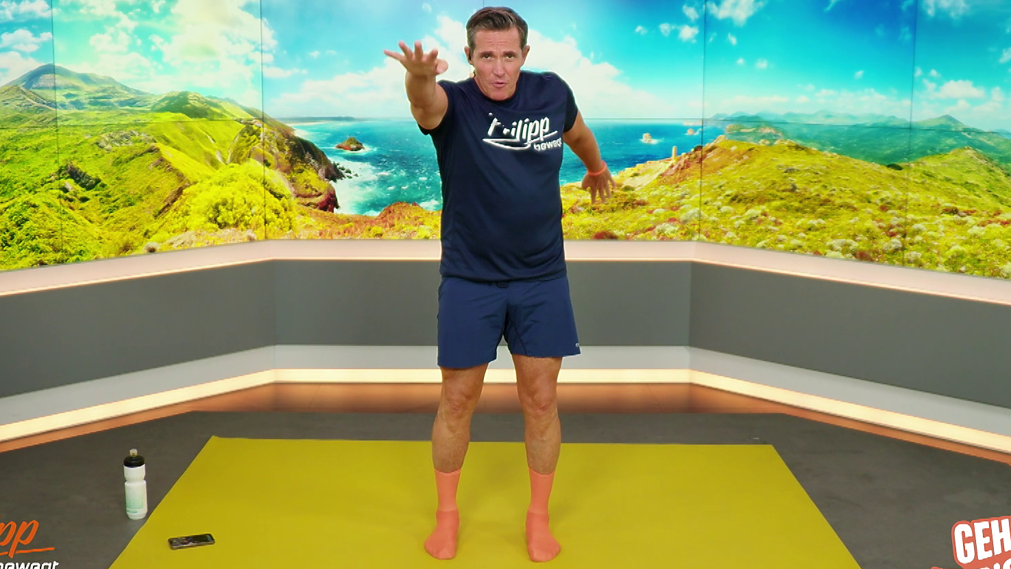 Morgens bewegen und Muskeln stärken - mit Philipp