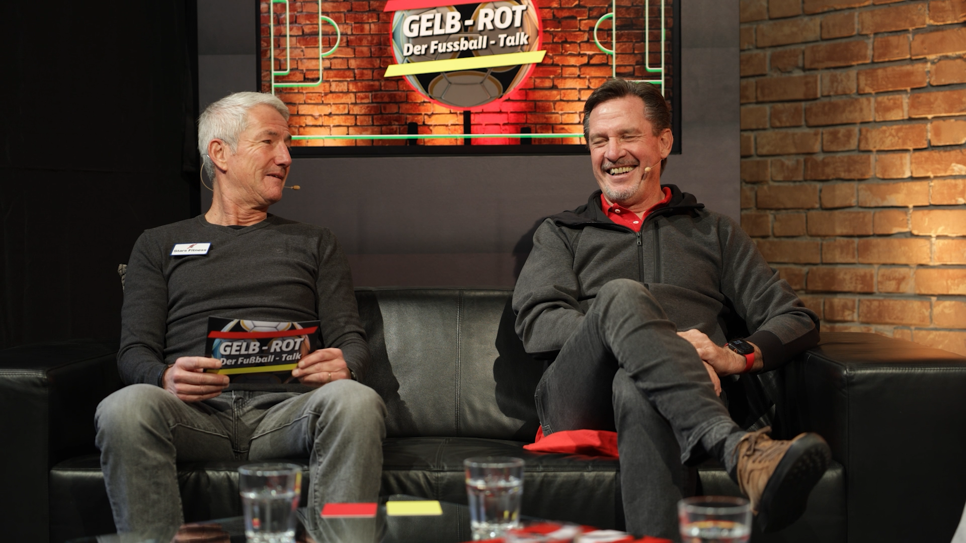Stolzer Papa & Nachwuchsexperte mit Werner Gregoritsch