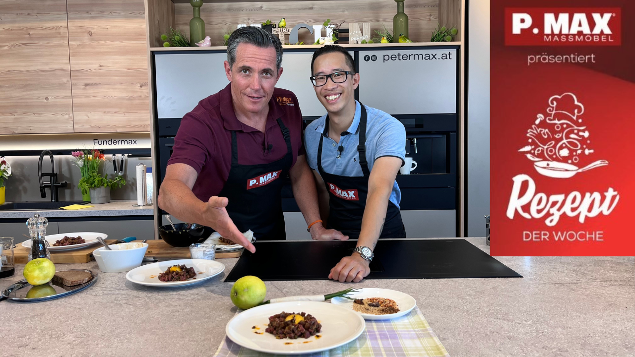 Handgeschnitten! Beef Tatar mit gebeiztem Eigelb | REZEPT DER WOCHE