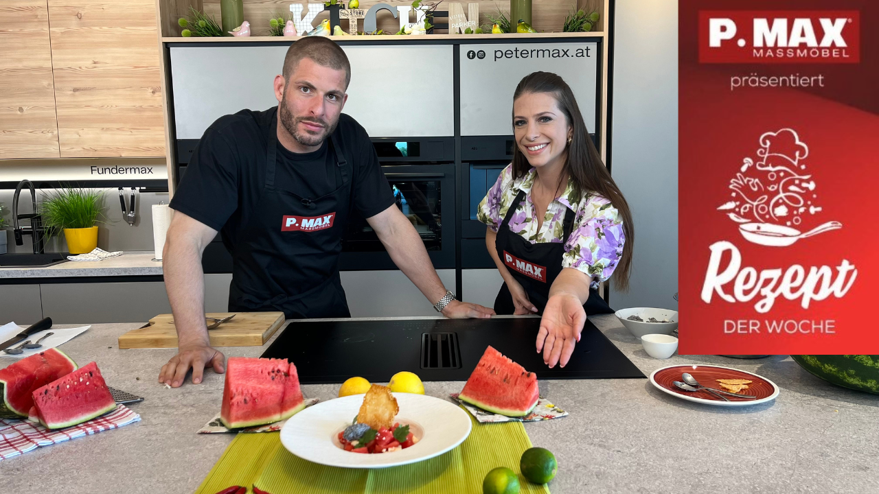 Schauspieler Max Ortner: Casting mit Chili & Wassermelonen-Feta-Salat mit Parmesan Chip | REZEPT DER WOCHE