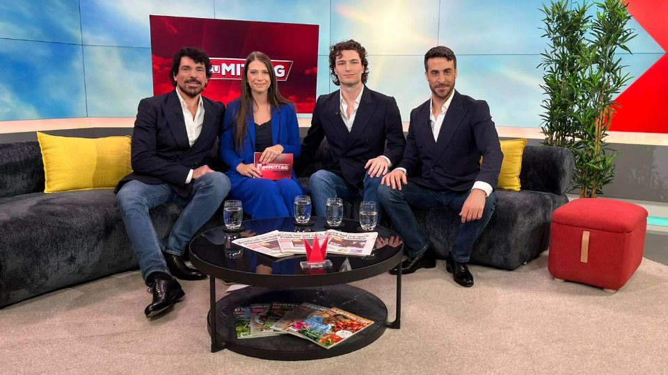 Impulso Tenors & Österreichs erstes Topmodel LIVE | KRONE ZU MITTAG