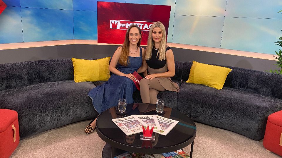 Carmen Knor berät bei Botox & Co ++ Sängerin Esther Graf live im Studio | KRONE ZU MITTAG