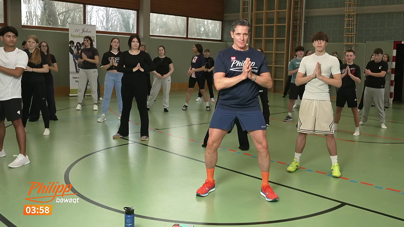 Philipp bewegt Schule am Mittwoch: Zu Gast in der PTS Himberg