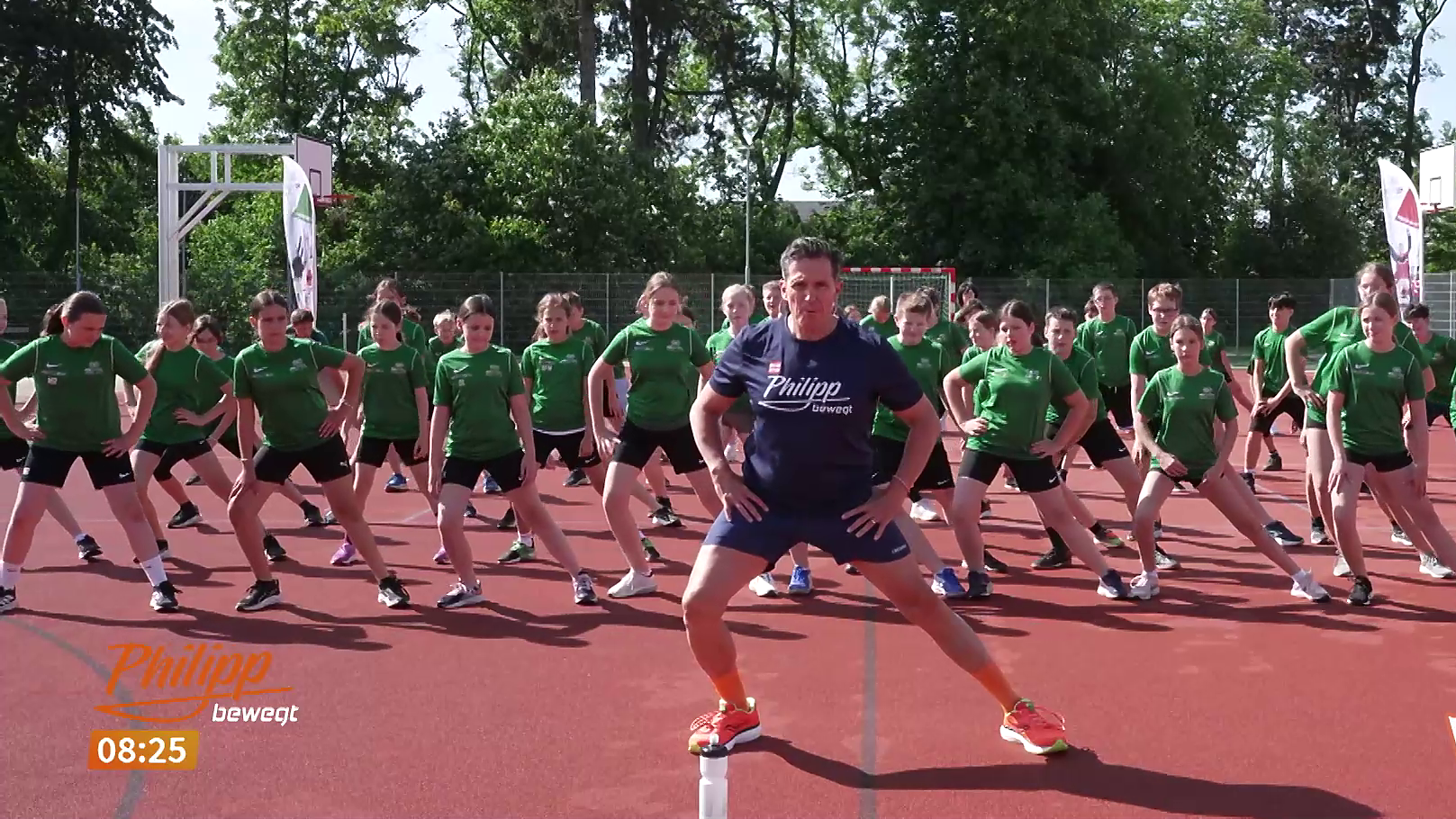 Applaus fürs ÖFB-Team und Bewegung in der Sport- und Öko-Mittelschule Gföhl