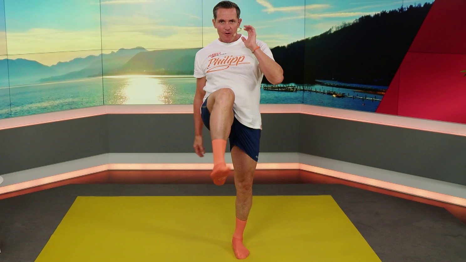 Gute Laune beginnt schon mit dem ersten Schritt