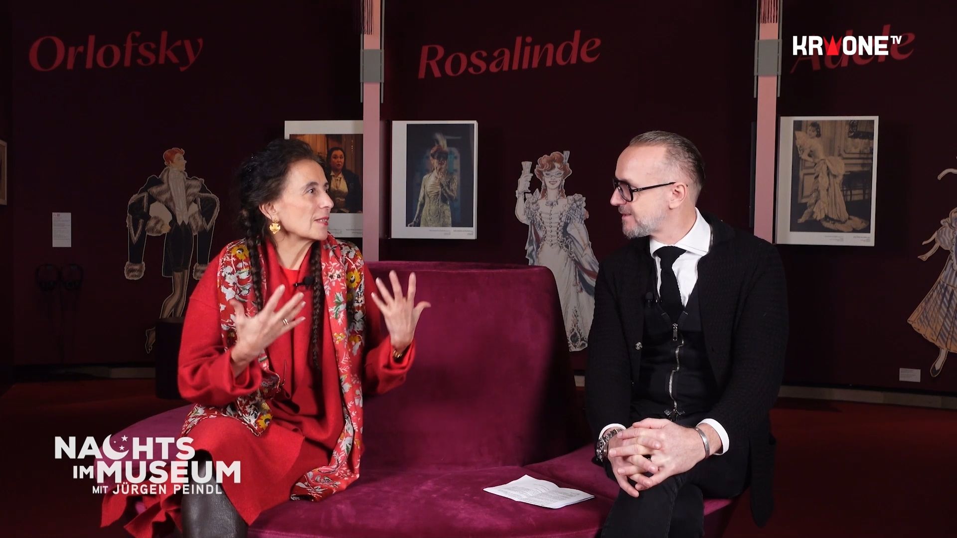 Mit Timna Brauer im Theatermuseum Wien