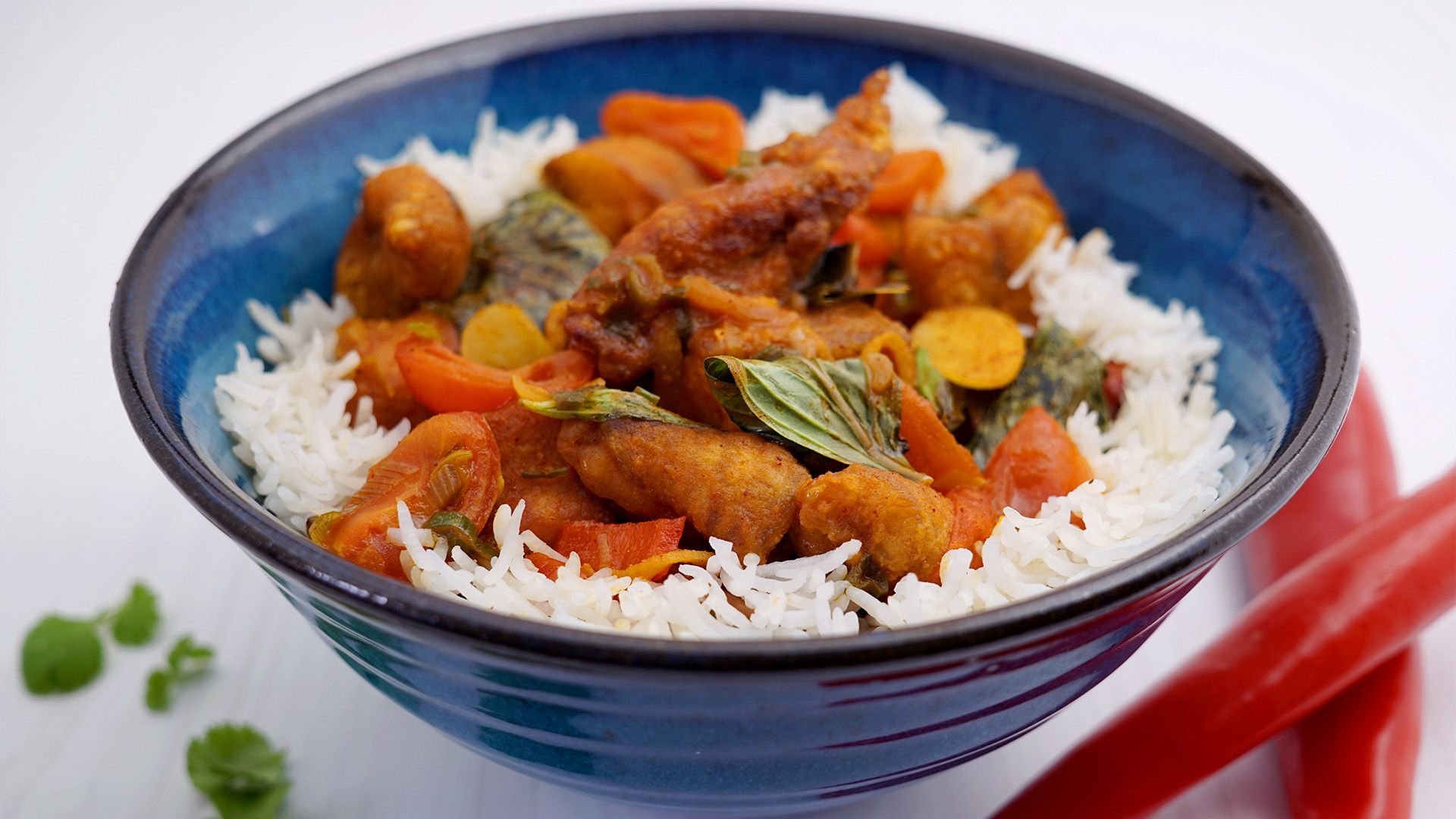Knuspriger Thai-Fisch
