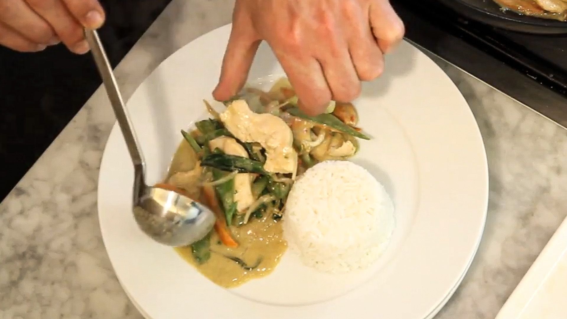 Chicken Curry mit Basmati Reis
