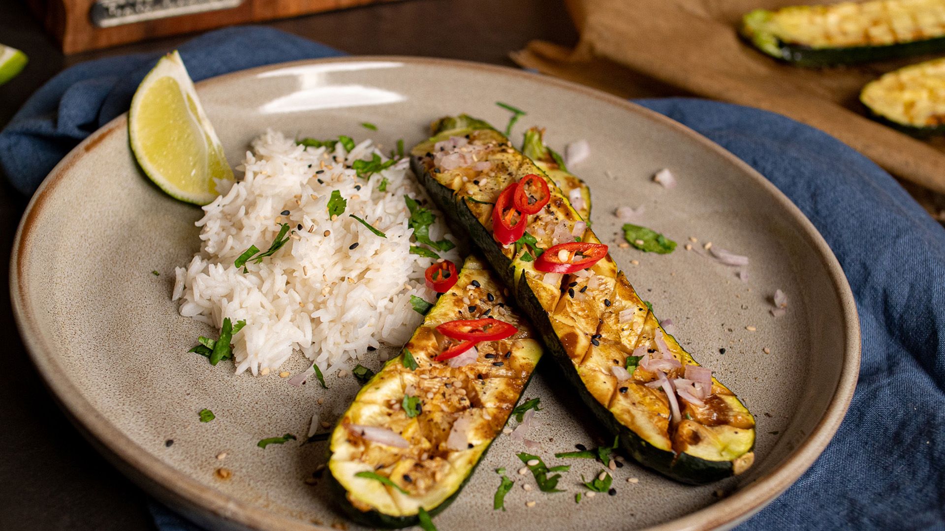 Gebackene Zucchini | Schnelles Abendessen