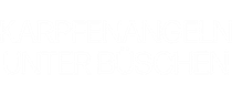 Karpfenangeln unter Büschen