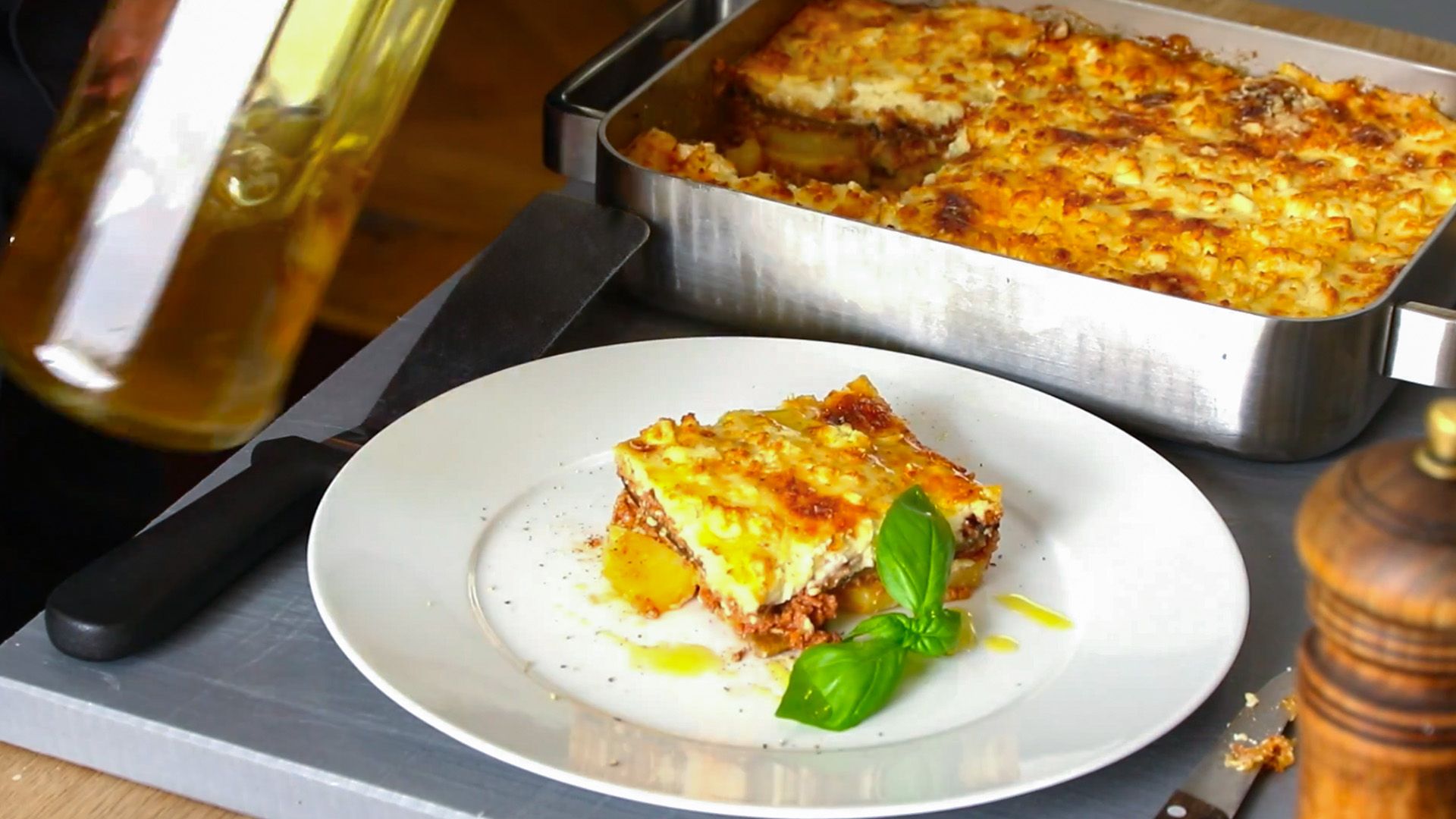 Moussaka - auf jeden Fall den Aufwand wert. Einfach lecker!