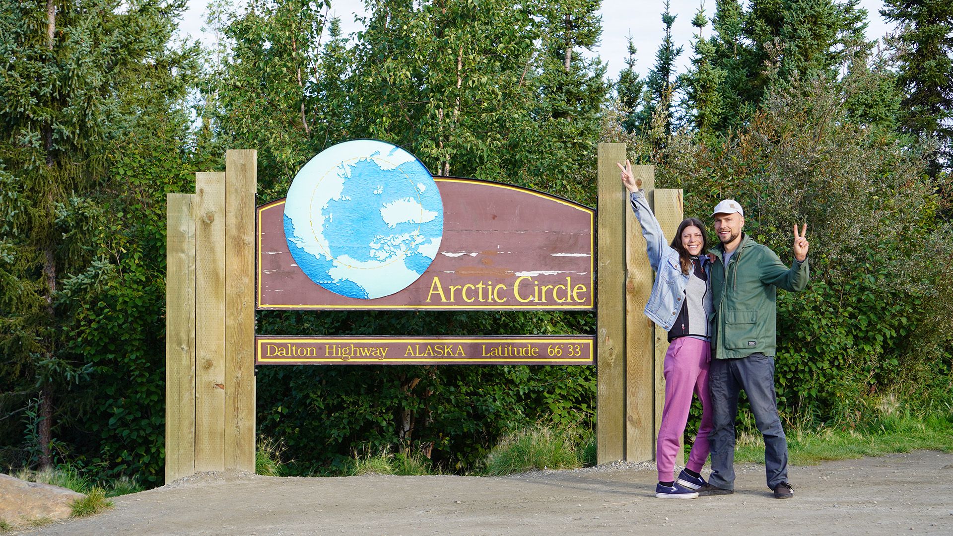 Fahrt über die gefährlichste Straße in Alaska