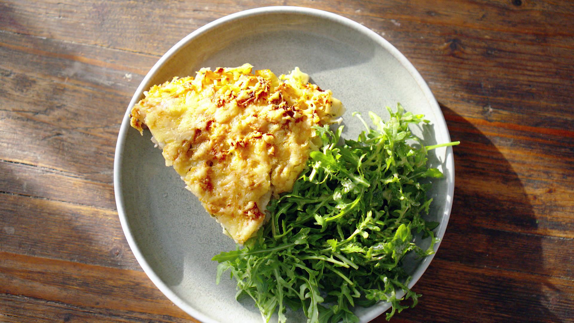Schinkenfleckerl