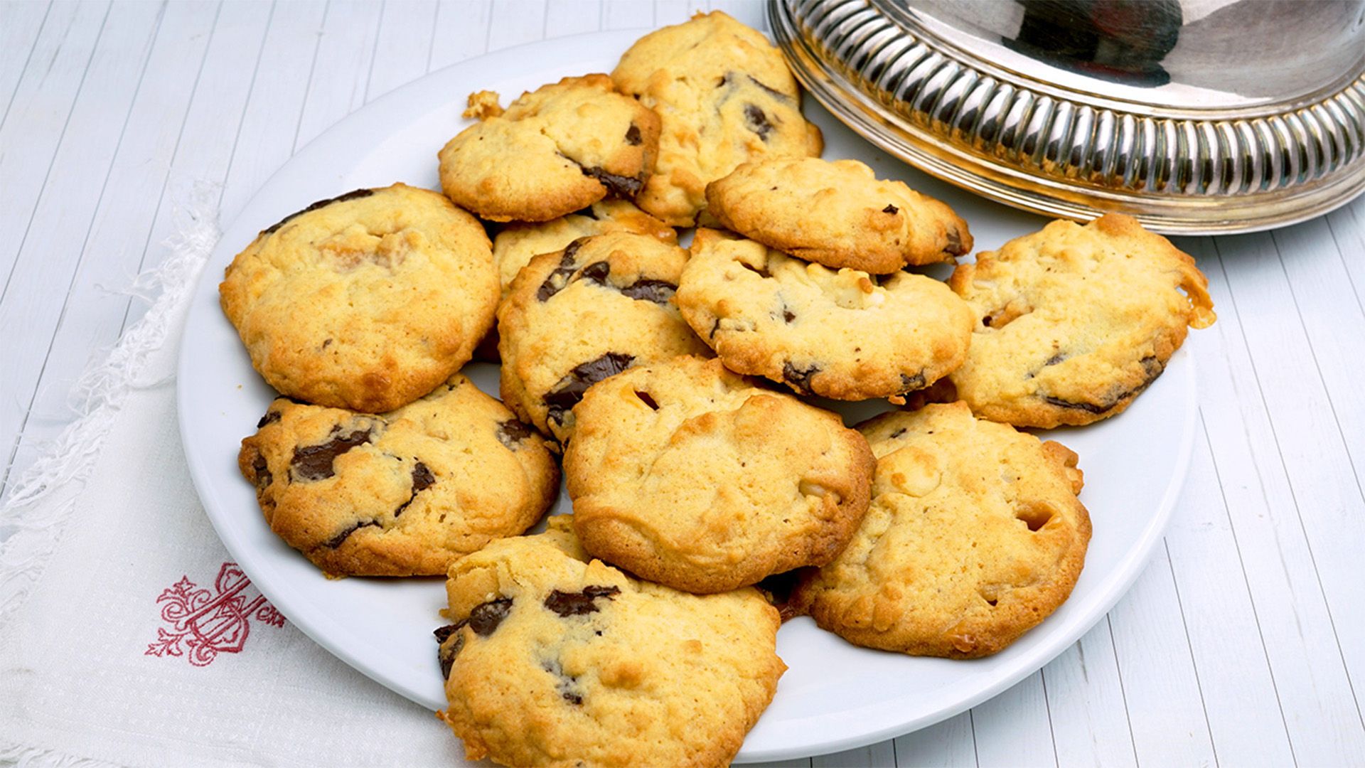 Schokolade-Karamell-Cookies