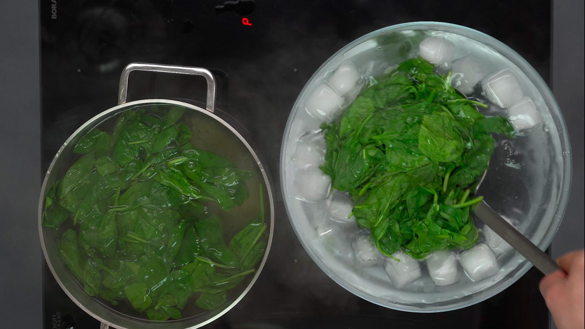 Selbst gemachter Rahmspinat. Einfach gesund und lecker!