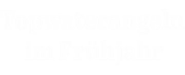 Topwaterangeln im Frühjahr