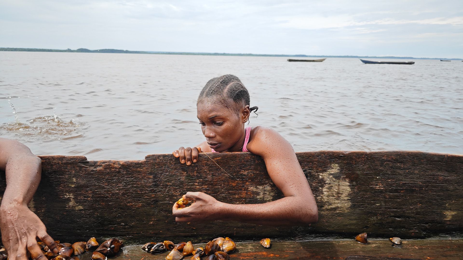 Die Muscheltaucherinnen vom Kongo-Delta
