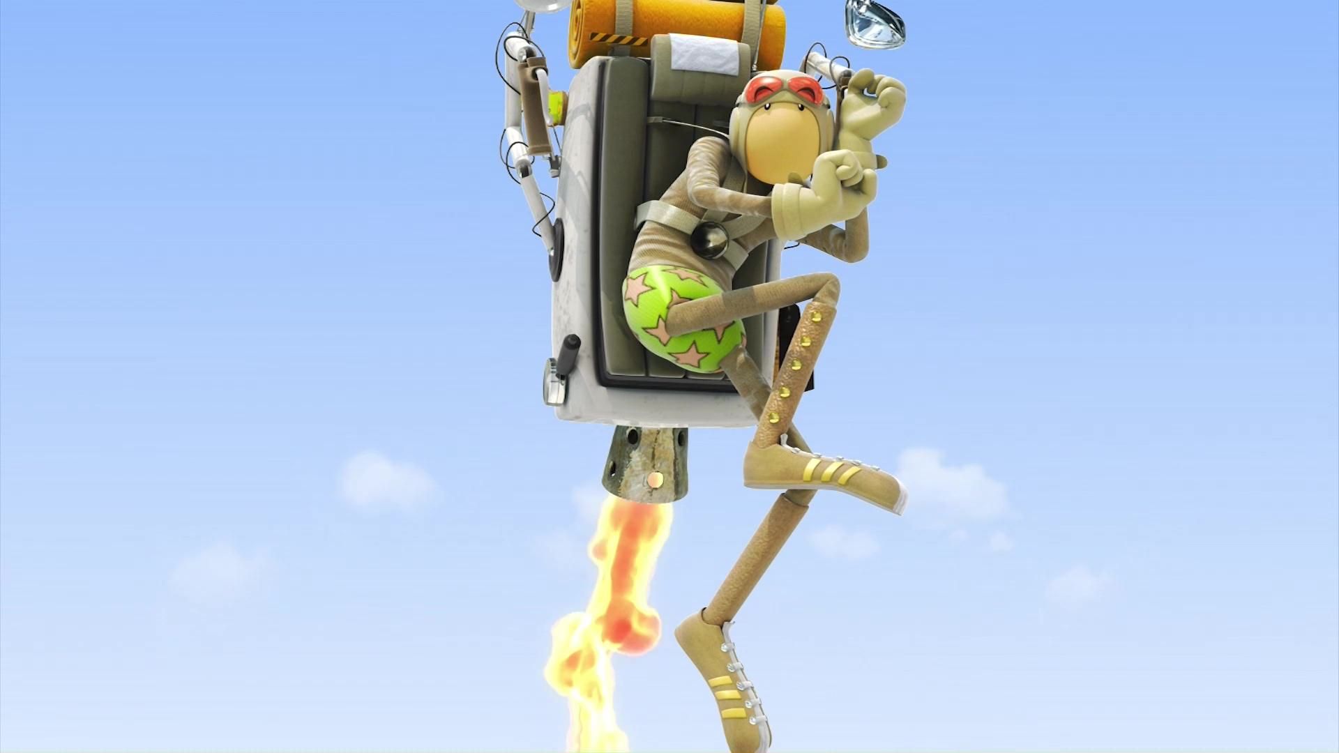 Rocket Jo, der Angeber