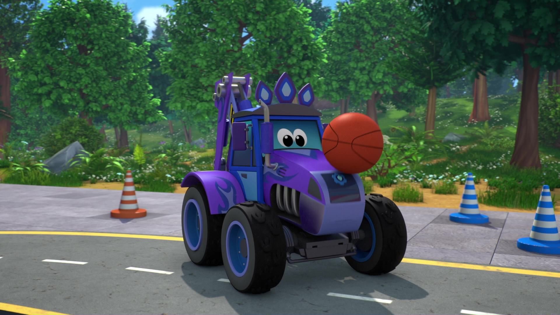 Der neue Truck in der Stadt