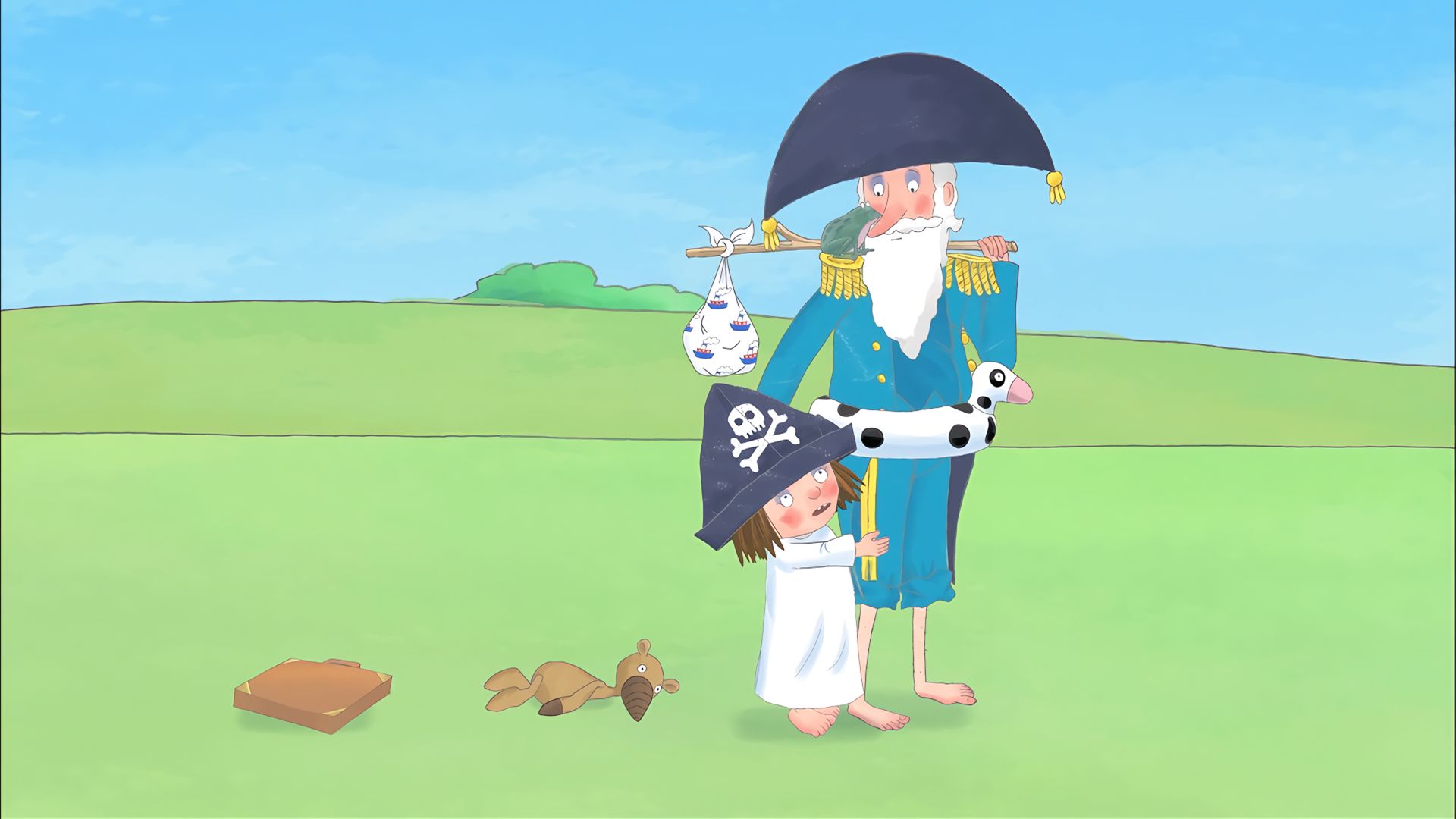 Bleib hier, Admiral