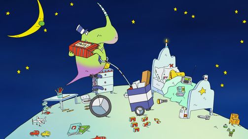 Molly Monster - die kleine Monsterin Molly Monster - die kleine Monsterin - Staffel 1 Folge 5: Das Überraschungspaket