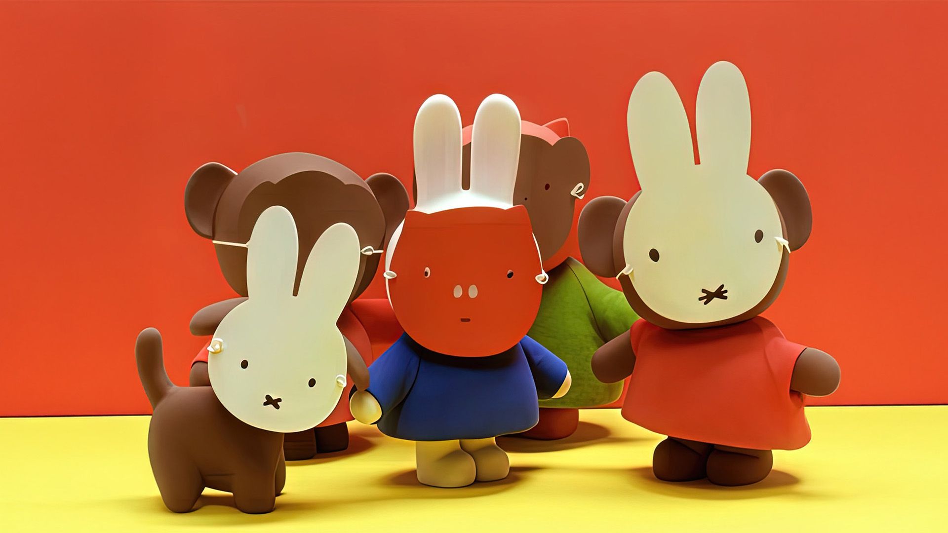 Miffy auf dem Maskenfest