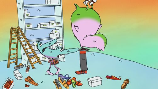Molly Monster - die kleine Monsterin Molly Monster - die kleine Monsterin - Staffel 1 Folge 1: Neue Schuhe