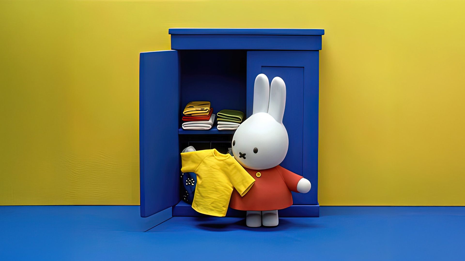 Miffy kommt zu spät zur Schule
