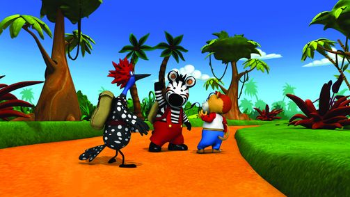 Zigby, das Zebra Zigby, das Zebra - Staffel 1 Folge 6: Zigby und der wilde Riese