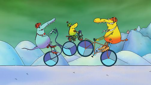 Molly Monster - die kleine Monsterin Molly Monster - die kleine Monsterin - Staffel 1 Folge 15: Mollys Fahrrad
