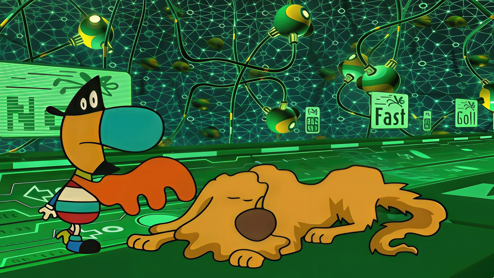 Champ als Computervirus