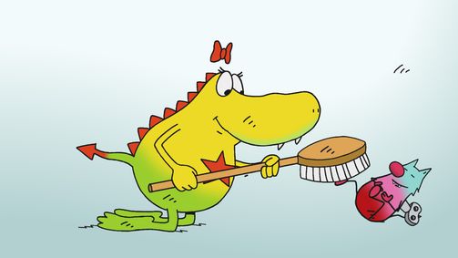 Molly Monster - die kleine Monsterin Molly Monster - die kleine Monsterin - Staffel 1 Folge 6: Zähneputzen