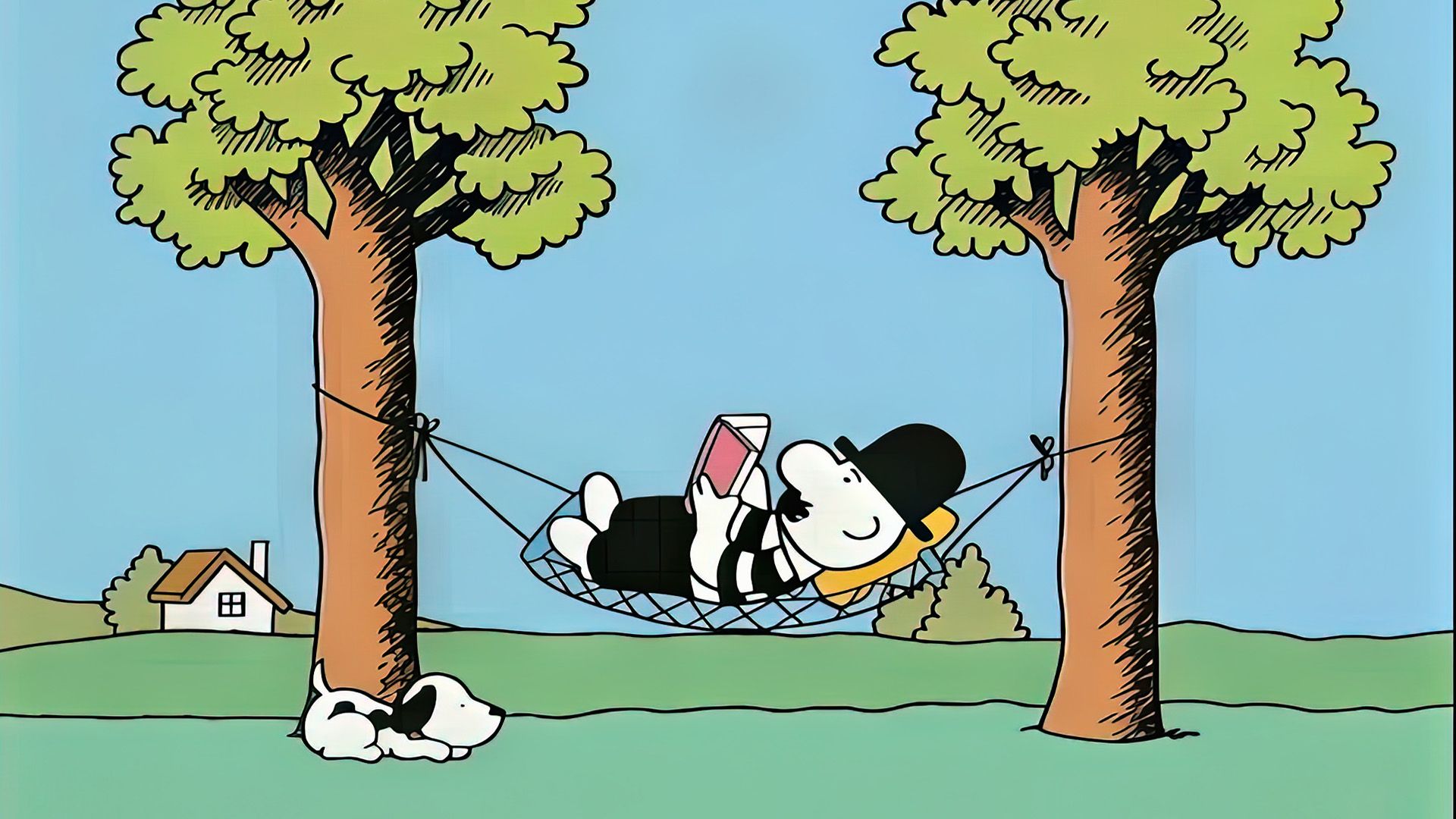 Eine niedliche Familie