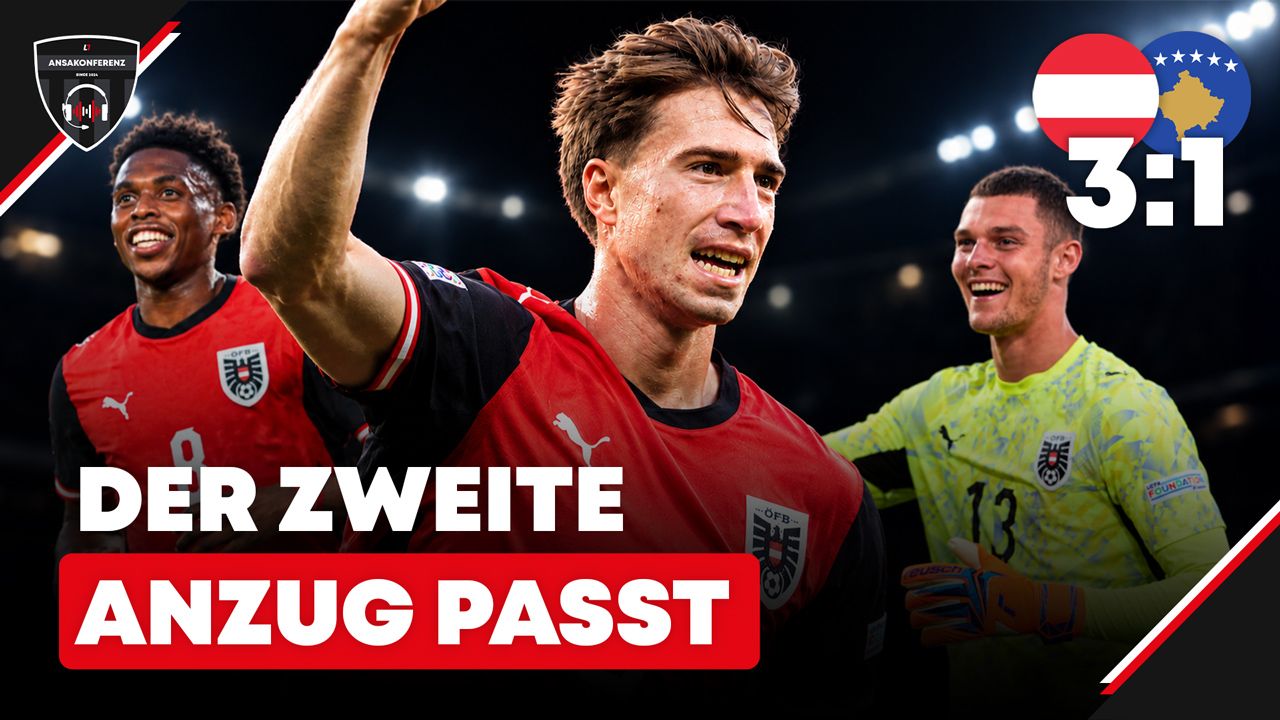 Ansakonferenz REACTION - ÖFB-Team: Der zweite Anzug passt!