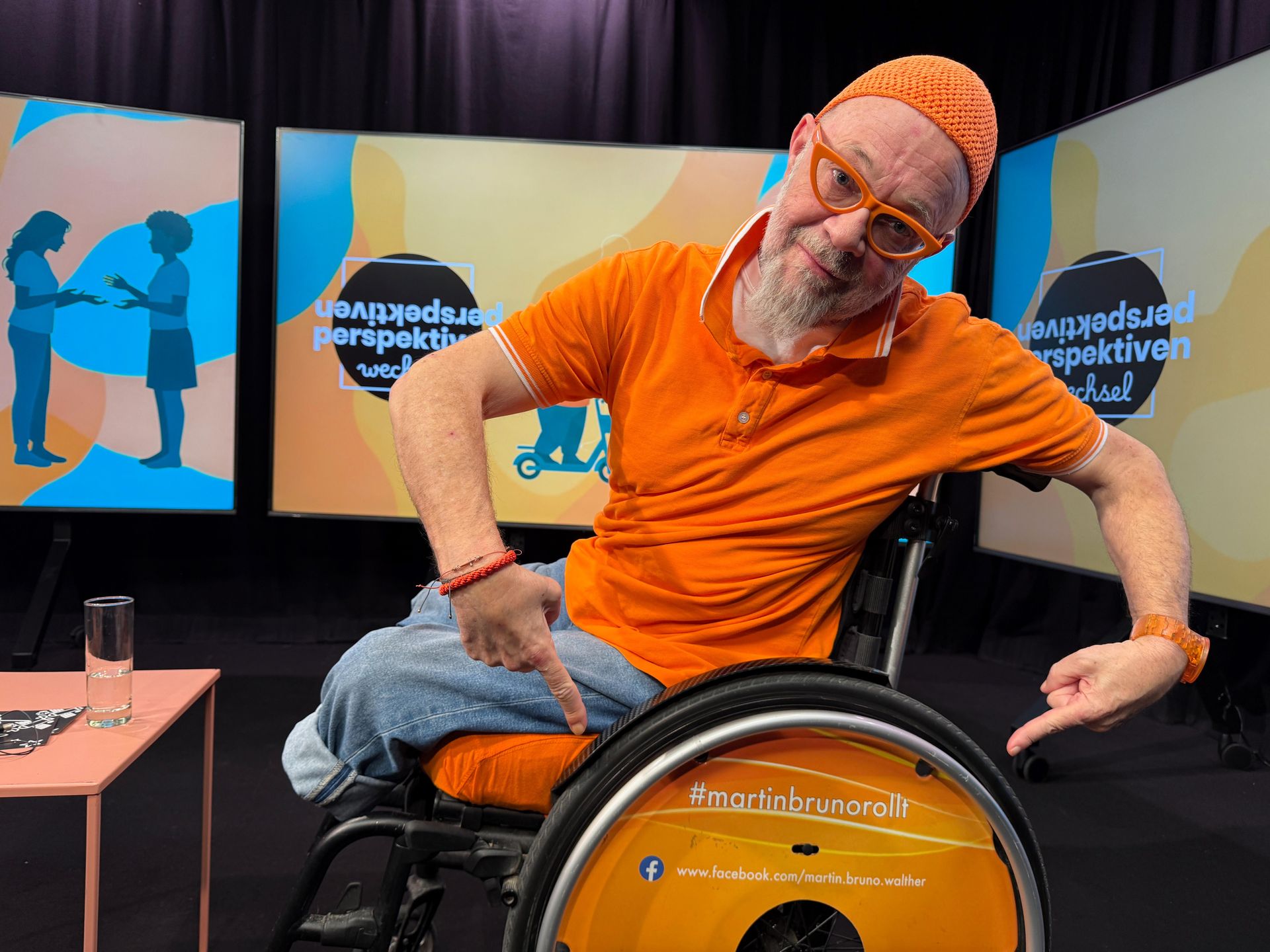Martin Bruno rollt - mit Martin Bruno Walther