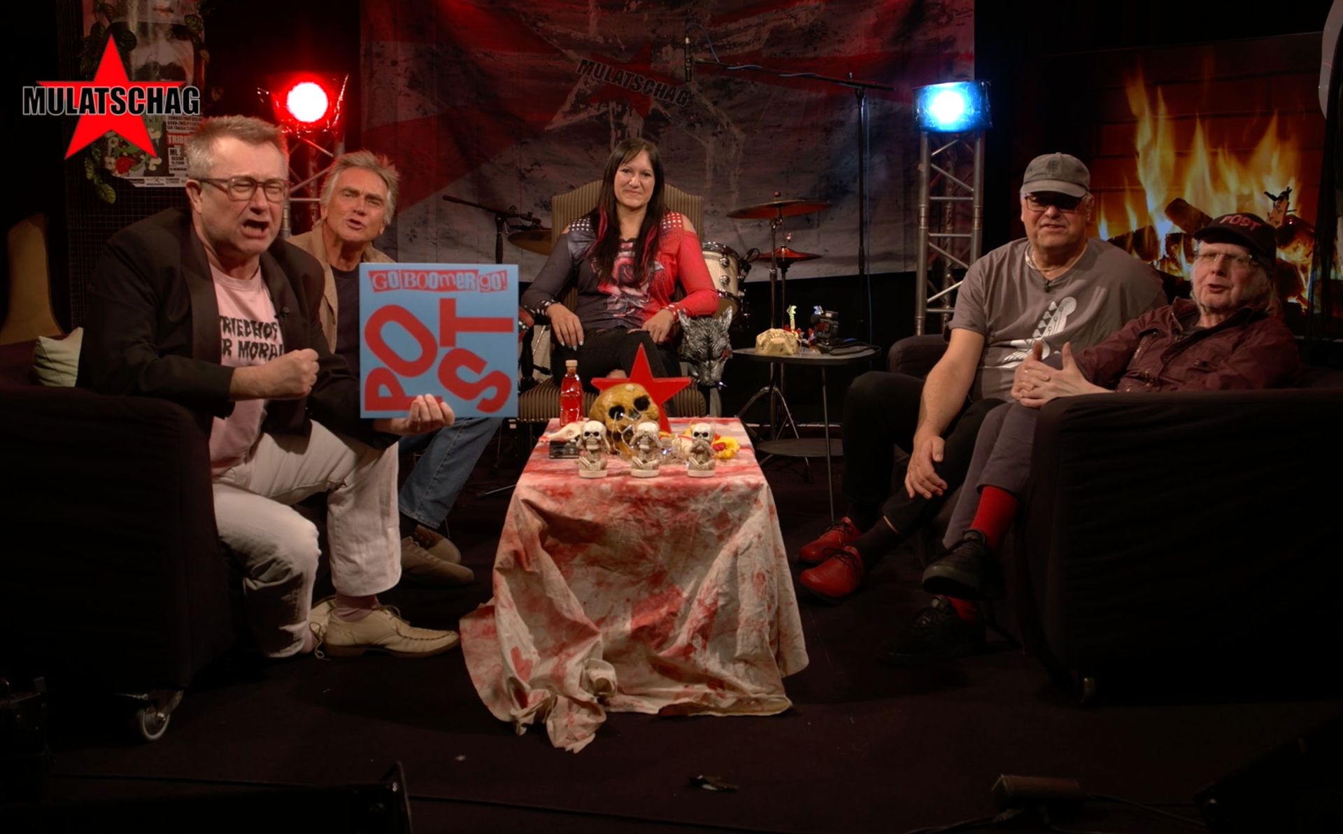 POST LIVE IM STUDIO ZUM MITTELPUNKT DER WELT