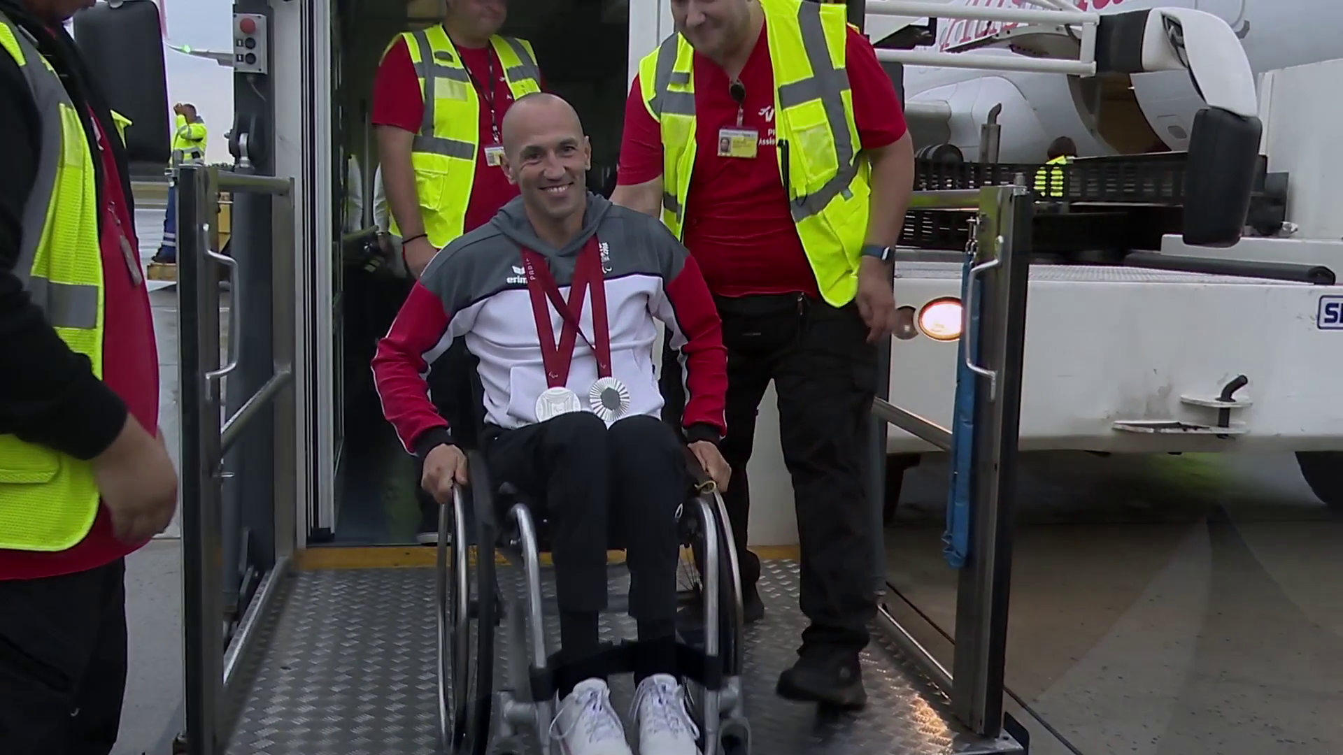 Helden kehren heim: Empfang für unsere Paralympics-Asse