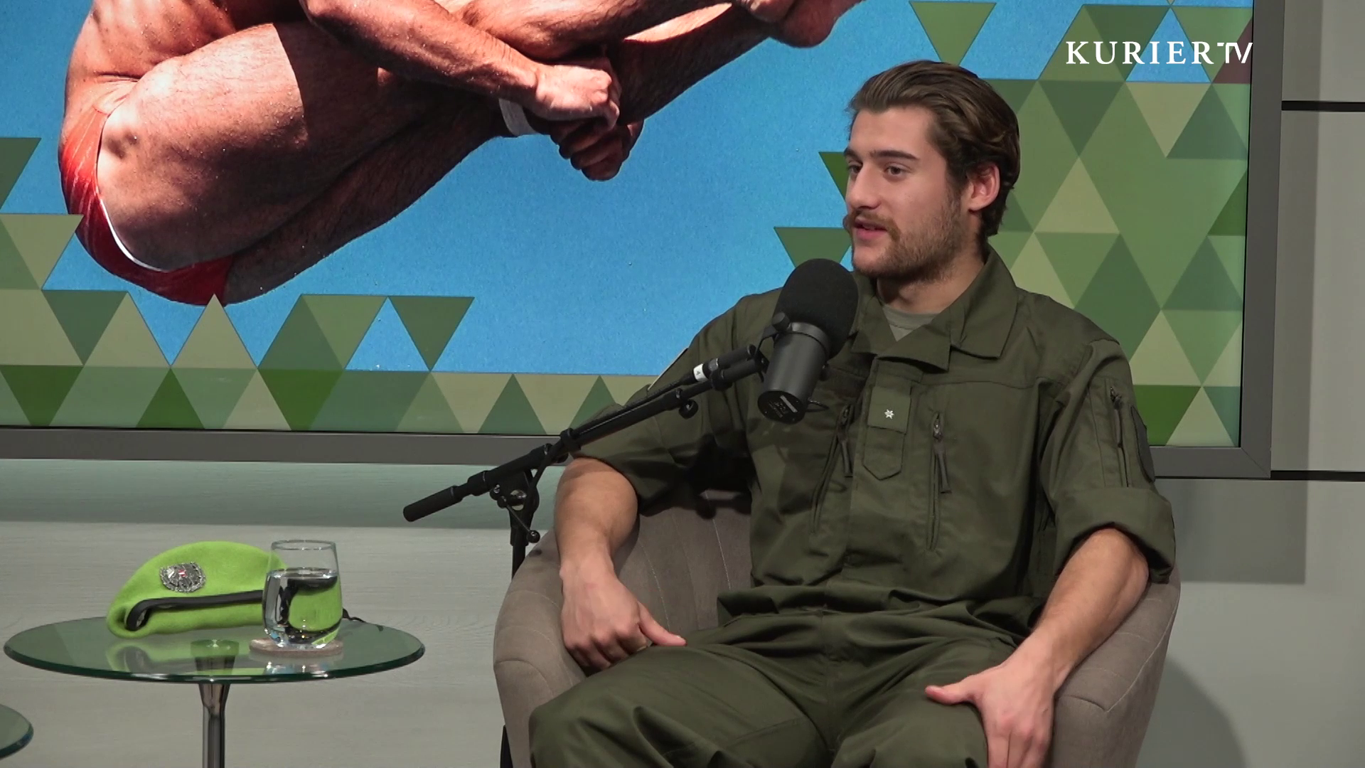 Absprung ins Rampenlicht: Dariush Lotfi im Talk