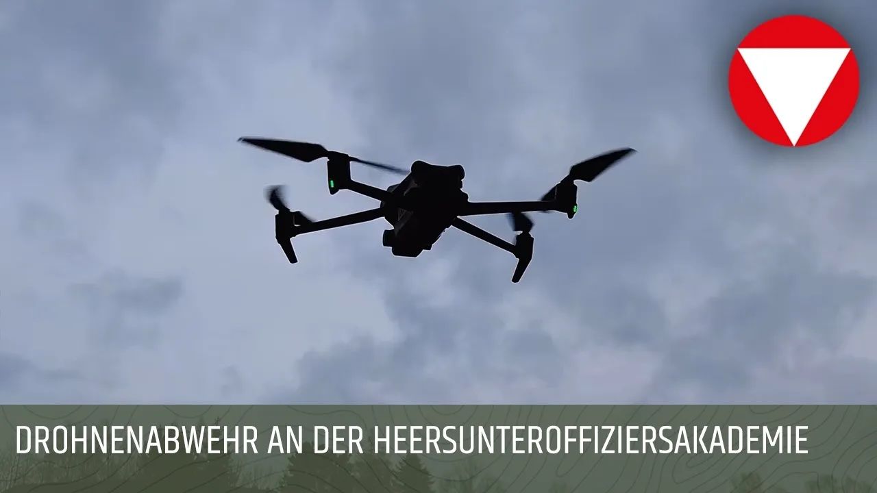 Drohnenabwehr an der Heeresunteroffiziersakademie