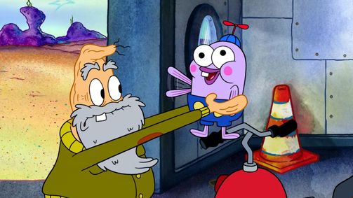 Die Patrick Star Show Staffel 4 Folge 3: Tinkles Zeitreise / Alles außer Fernsehen