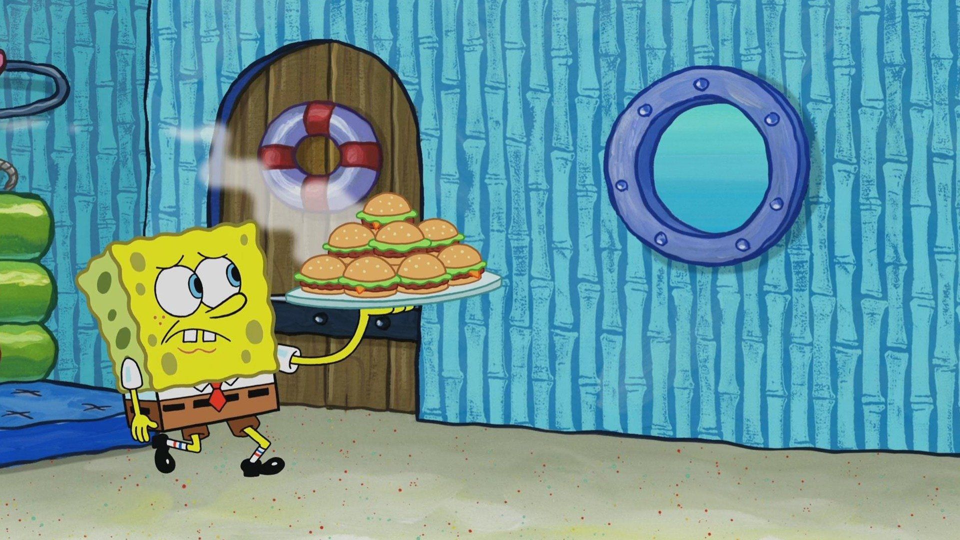 SpongeBobs Bude / Plankton fliegt raus