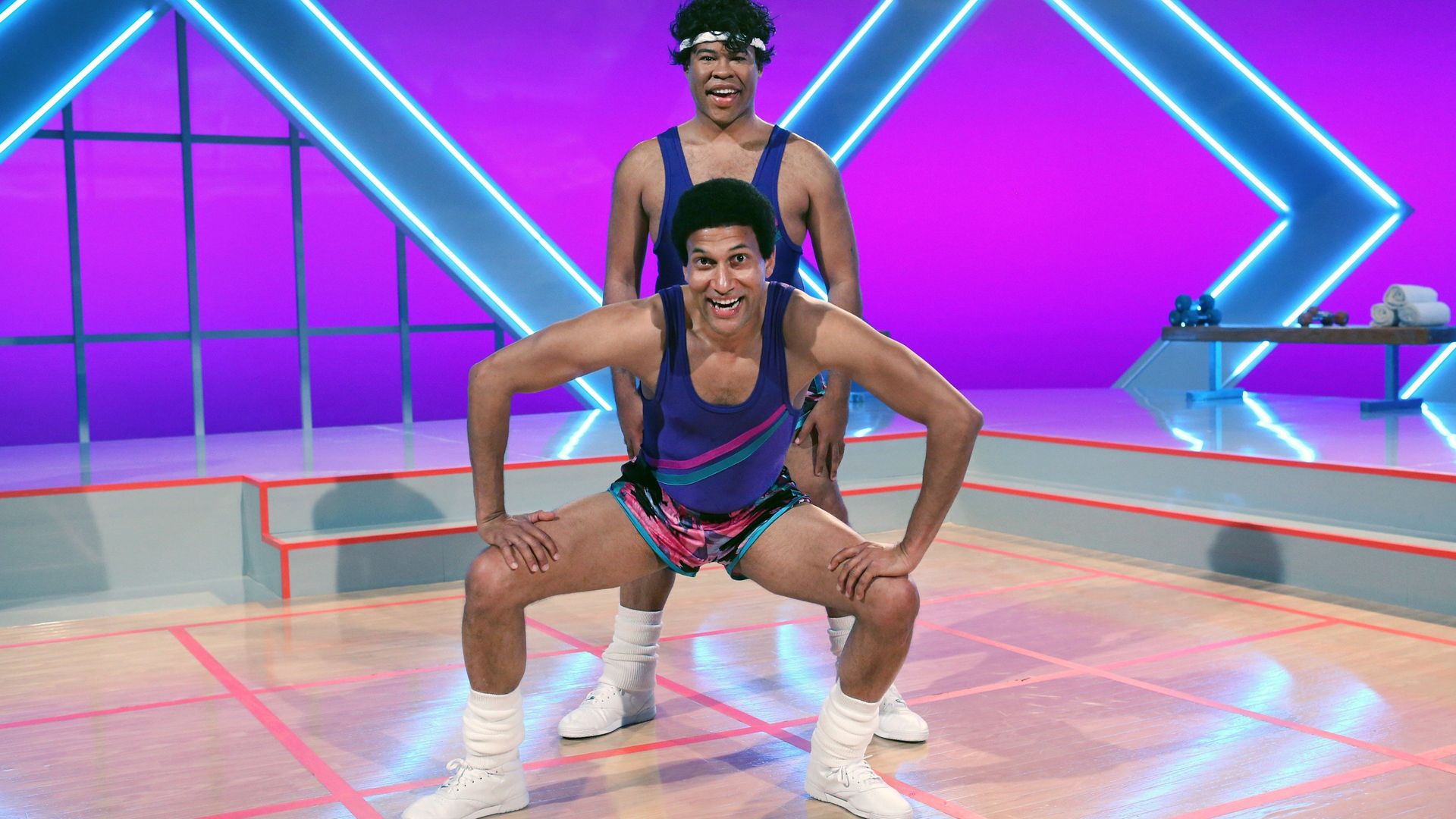 Zusammenbruch beim Aerobic