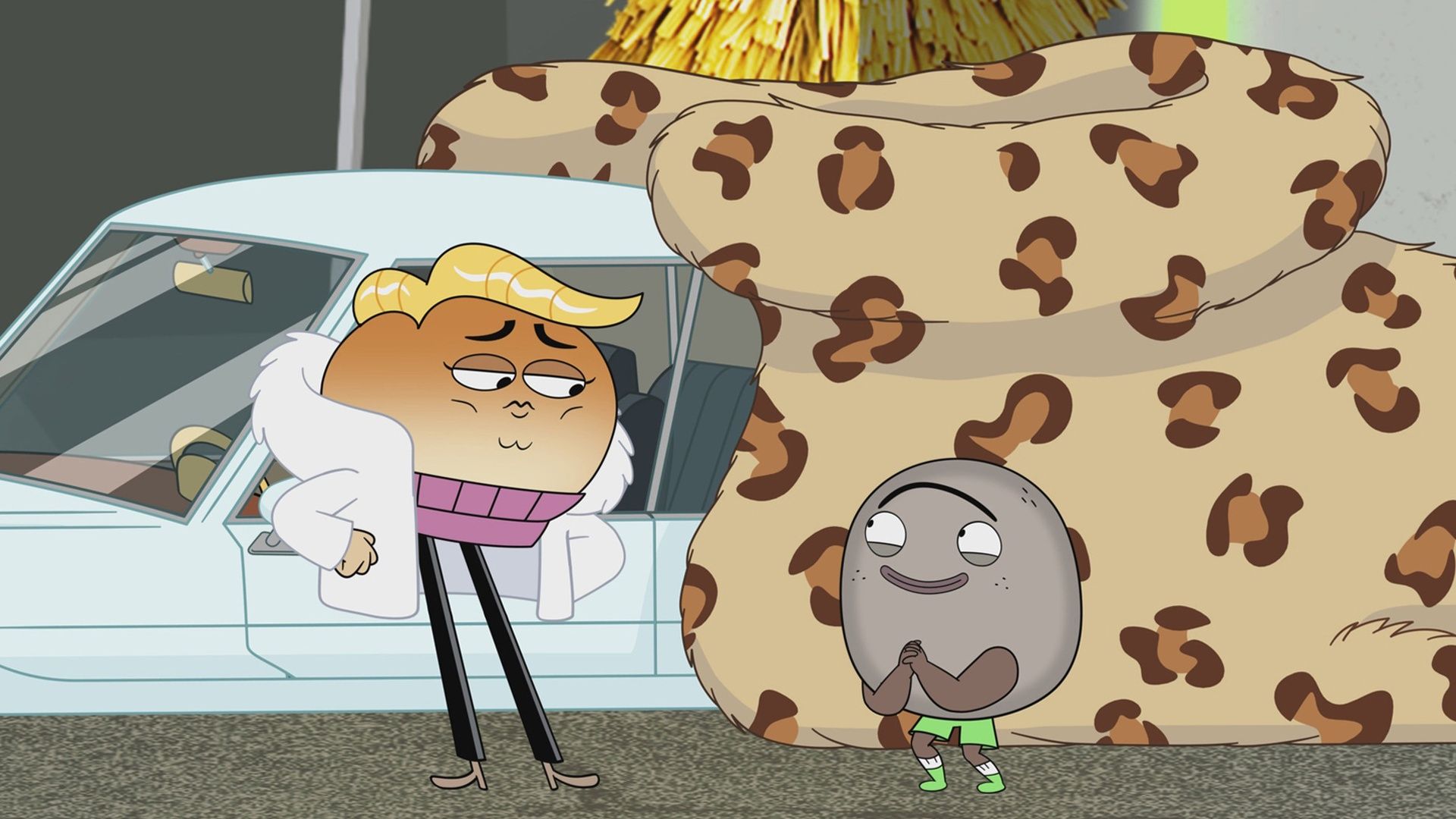 Franz Roll und die verschwundenen Regenbogen-Hotpants von Atraxes mit dem Apfelhintern
