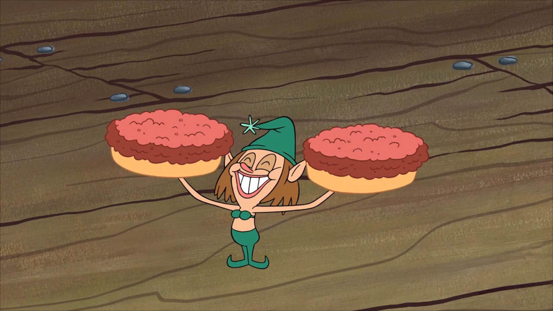 Der Burgerbrater und die Elfen / Zeit der Pantomime